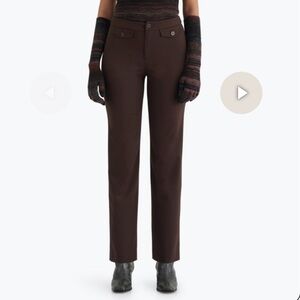 Paloma Wool Da Pants Brown Trouser Dress Pants Large Size 40